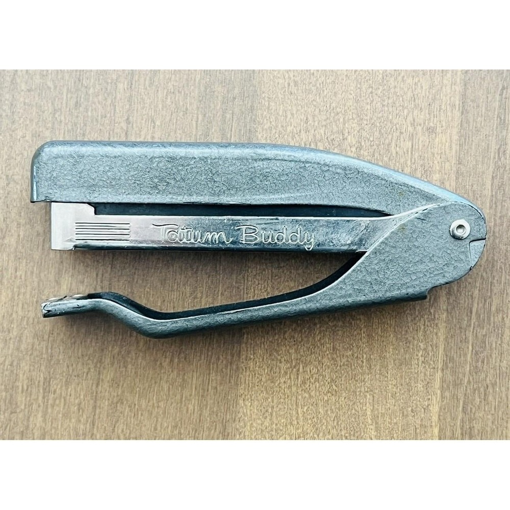 Vintage MCM Wilson Jones Tatum Buddy Handheld Stapler Model T-215 USA